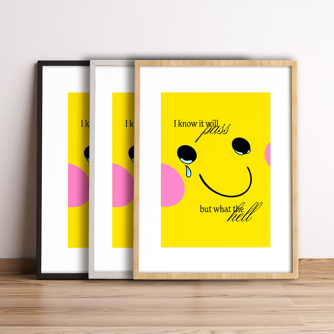 I know it will pass, but what the hell.