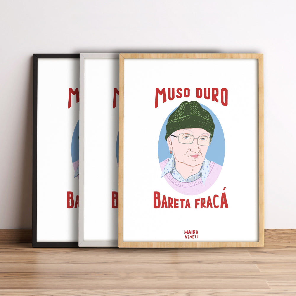 Hard-nosed bareta fracà