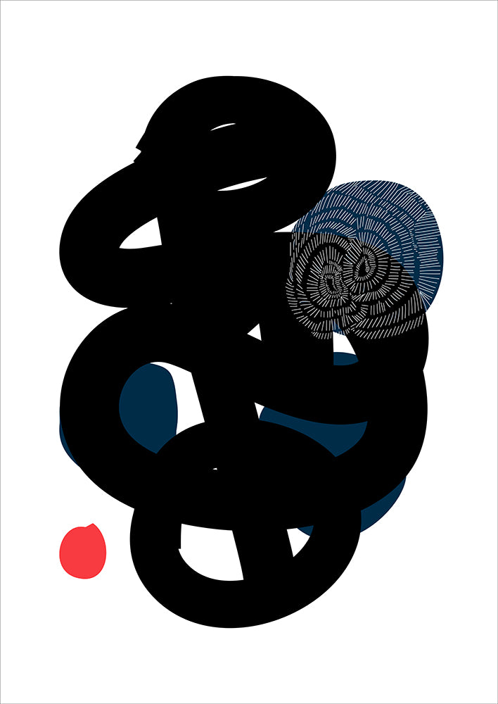 Blue and Black 1