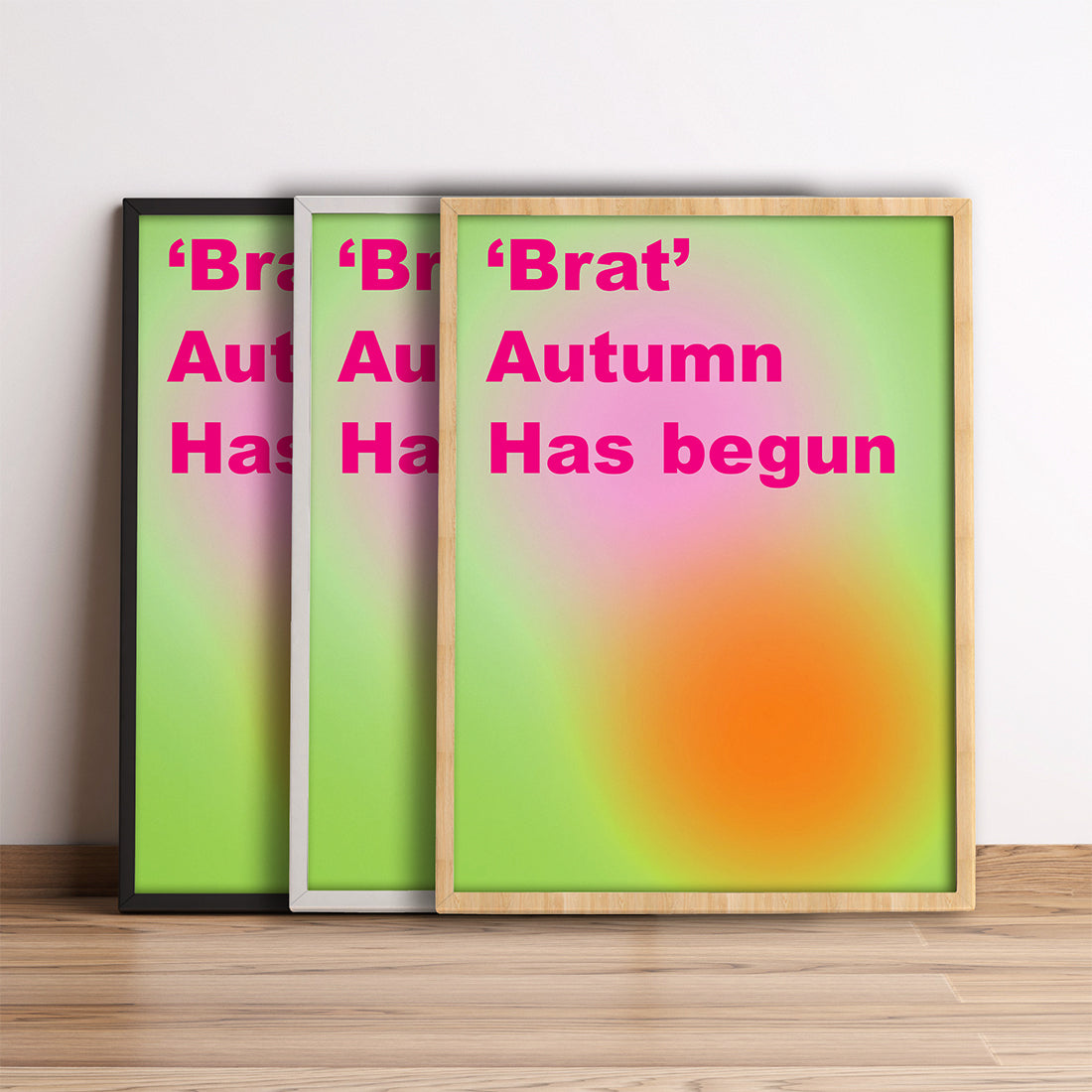 Brat autumn has begun