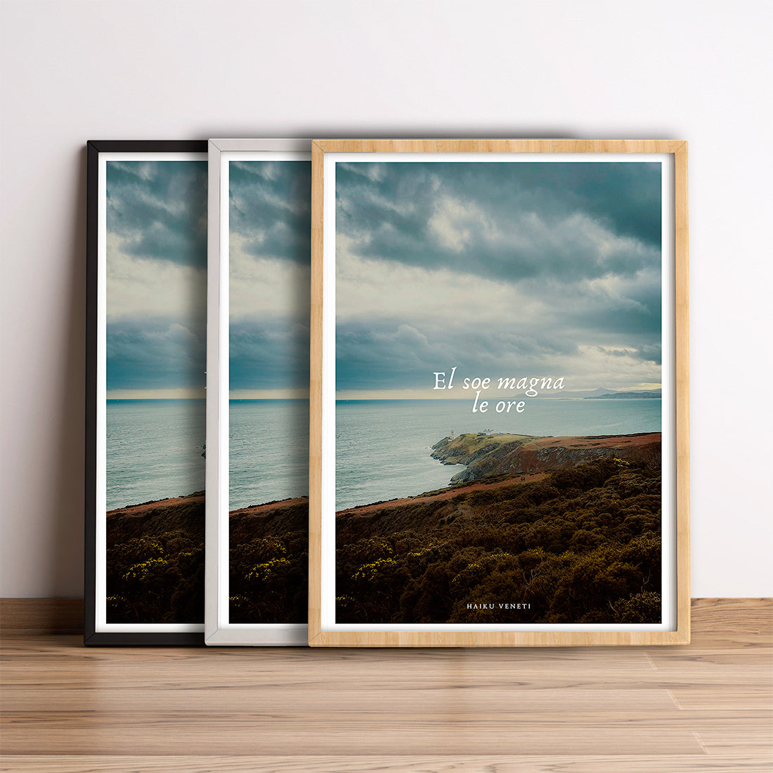 The sun magnates the hours