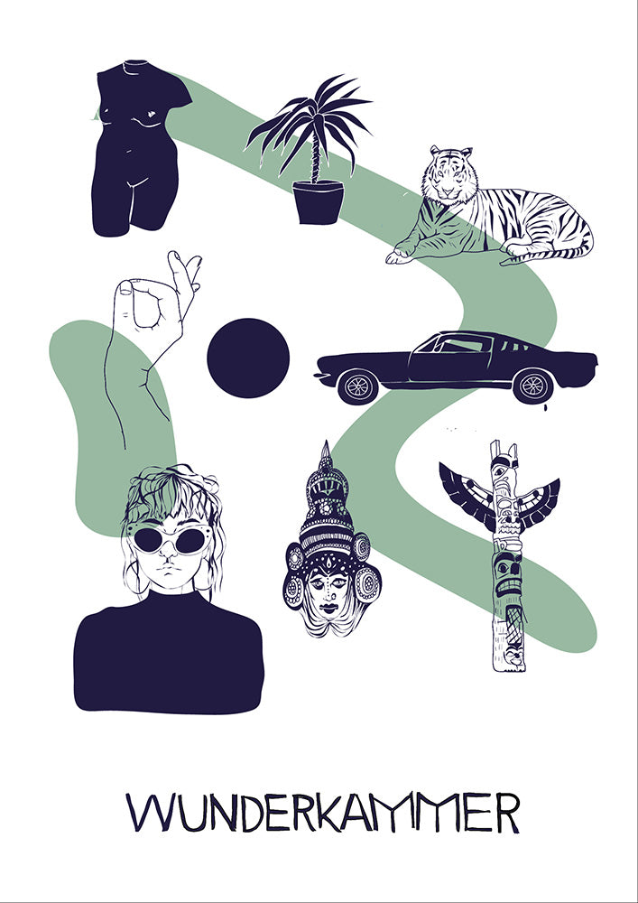 Wunderkammer 5 (in green)