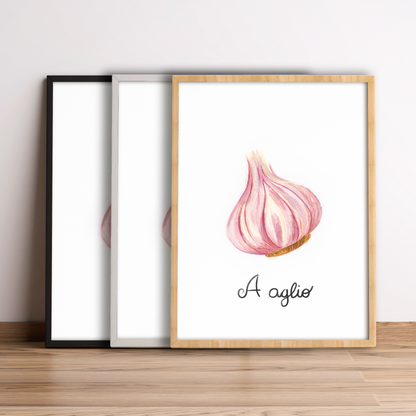 A come Aglio - Alfabeto Vegetale