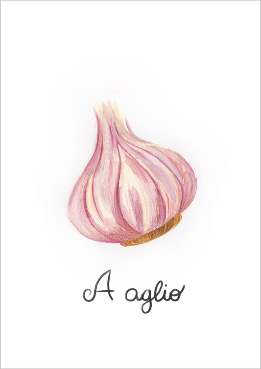 A come Aglio - Alfabeto Vegetale