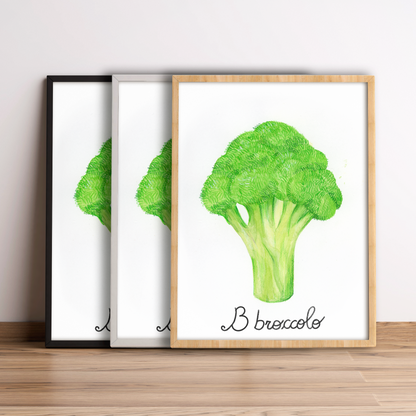 B come Broccolo - Alfabeto Vegetale