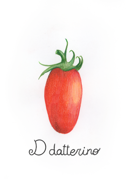 D come Datterino - Alfabeto Vegetale