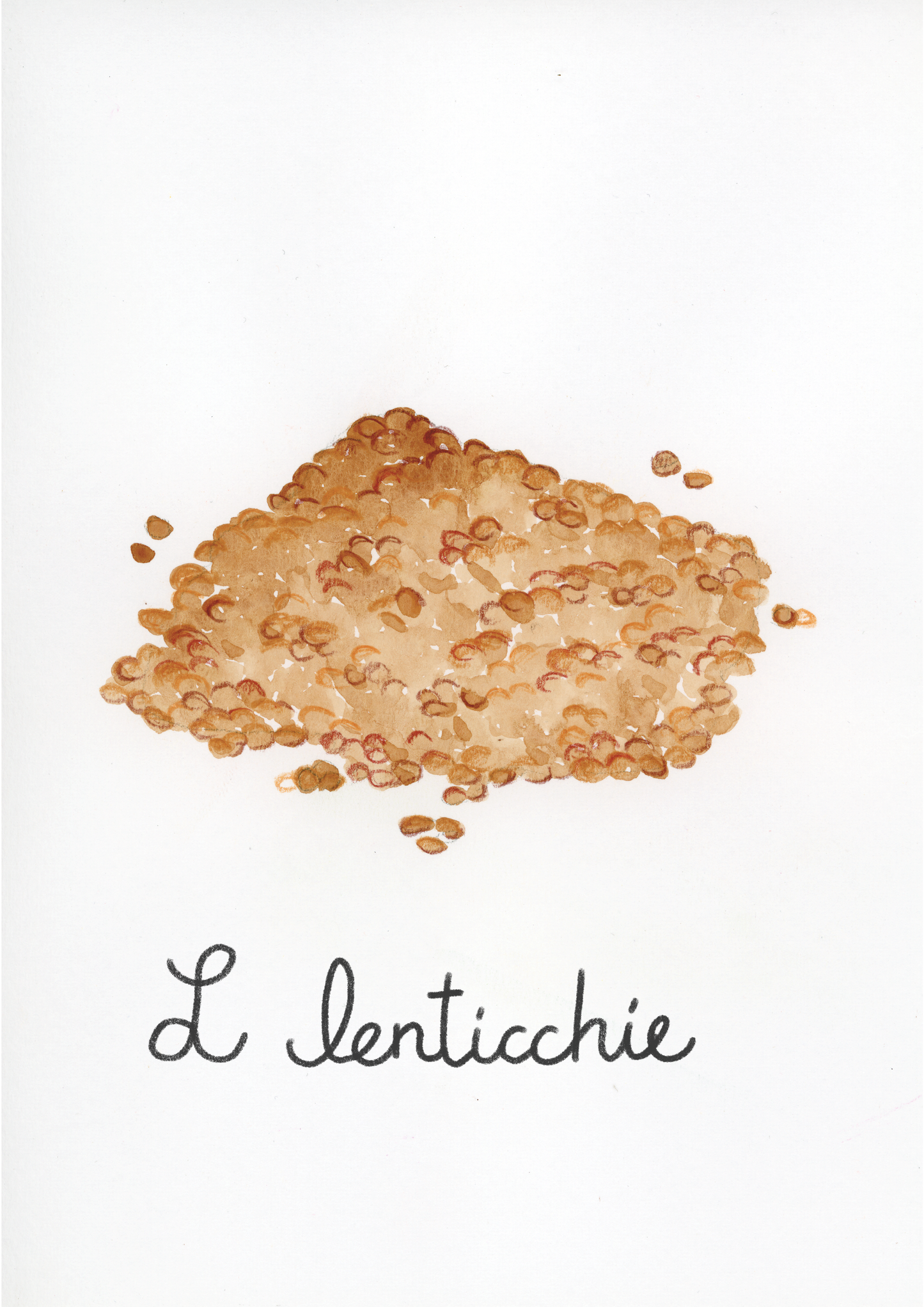 L come Lenticchie - Alfabeto Vegetale