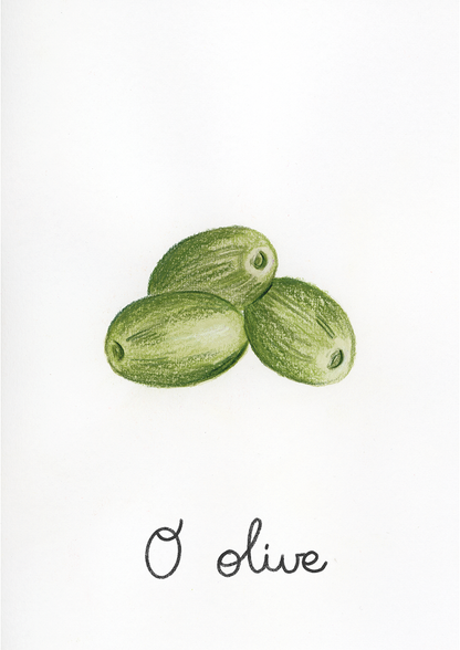 O come Olive - Alfabeto Vegetale