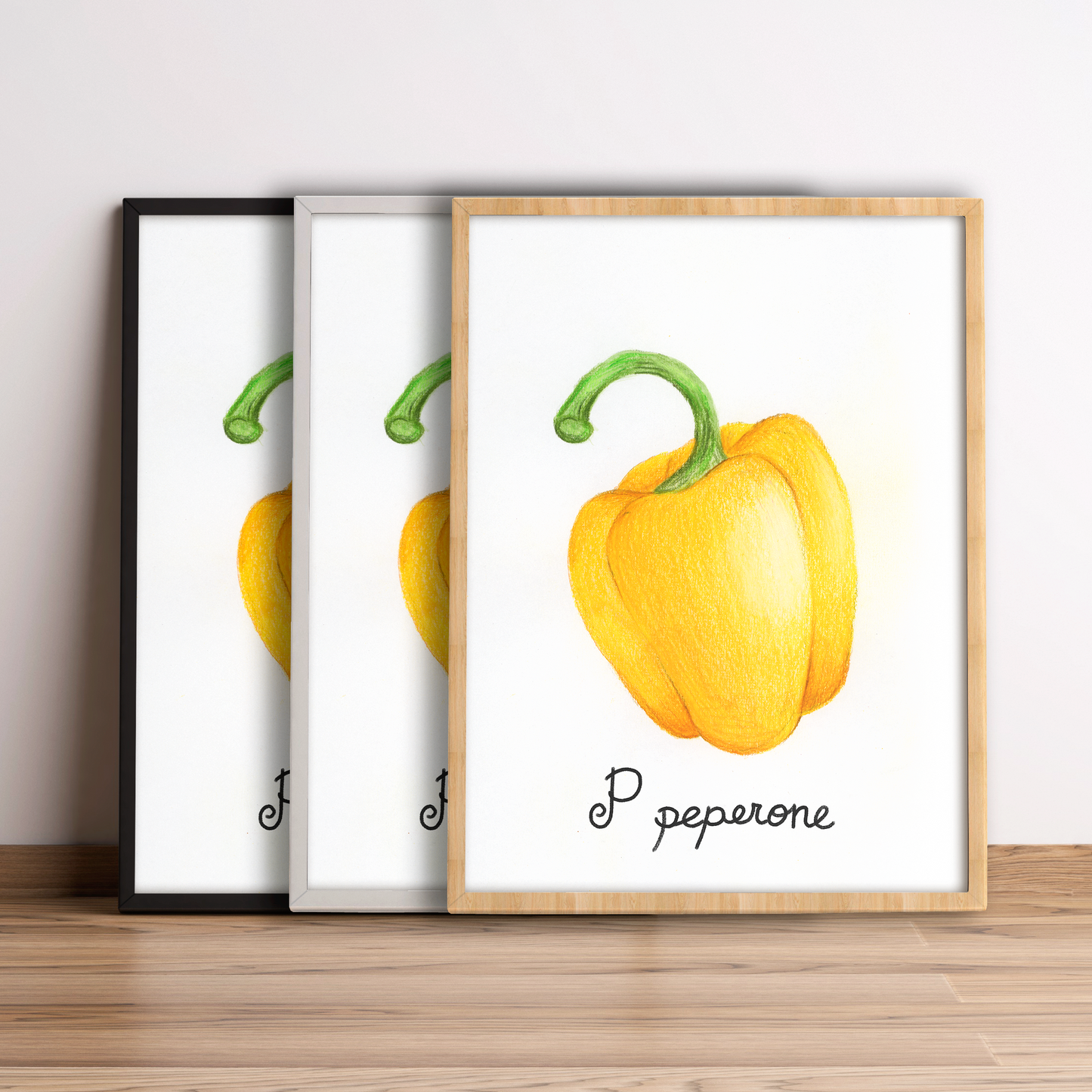 P come Peperone - Alfabeto Vegetale