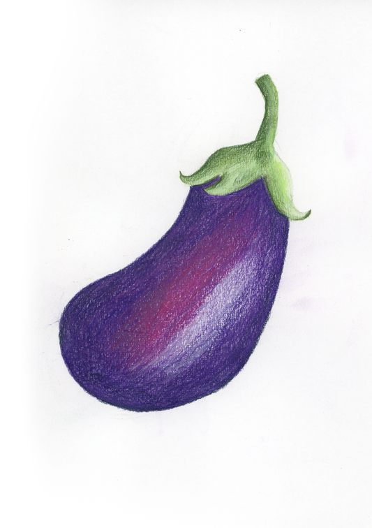 M come Melanzana - Alfabeto Vegetale