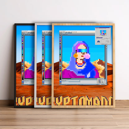 CryptoMaDonna_desert mode poster