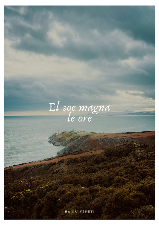 The sun magnates the hours